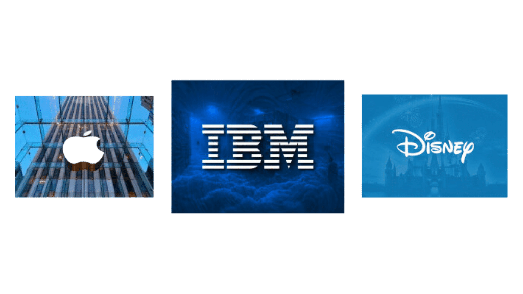 Apple, IBM & Disney